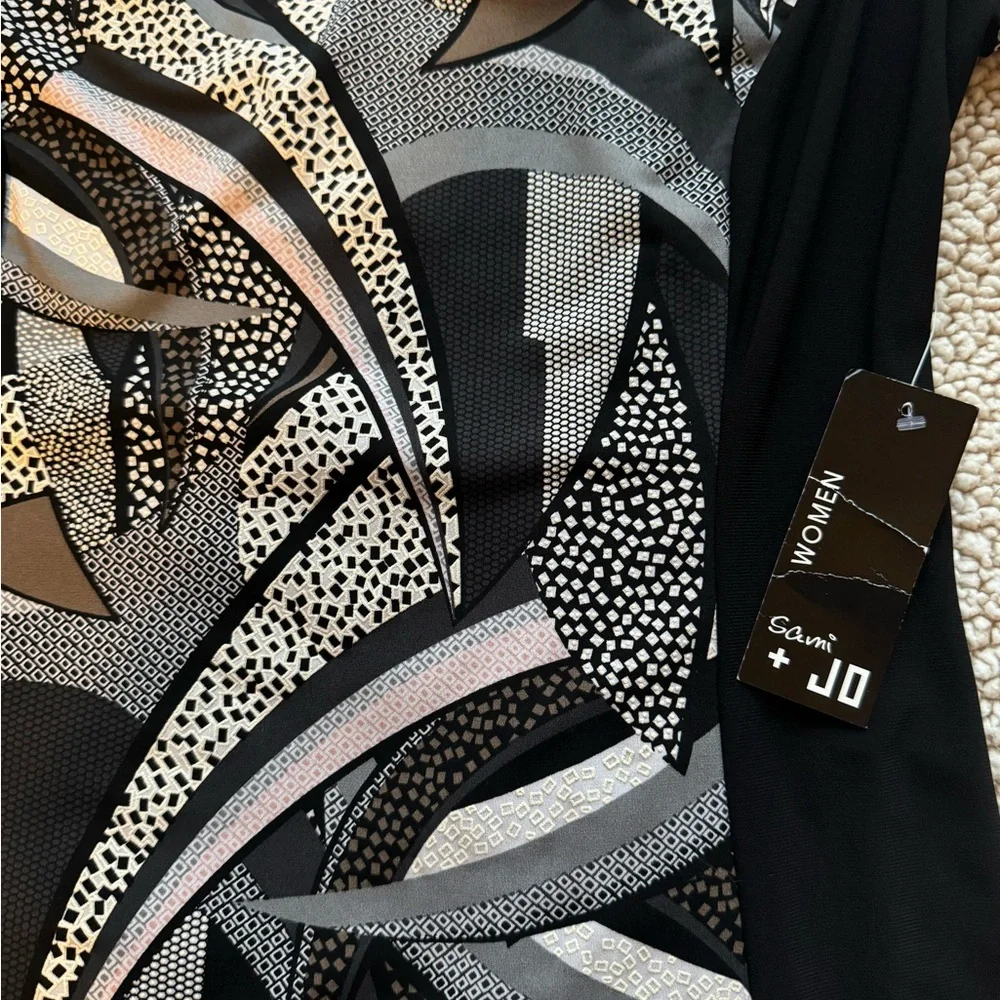 Sami & Jo- Sleeveless Sheath Dress, SIZE: 1X - Picture 3 of 5